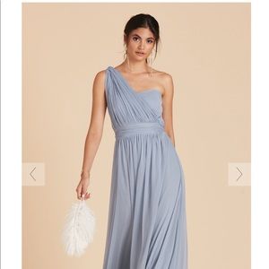 Bridesmaid dress - dusty blue